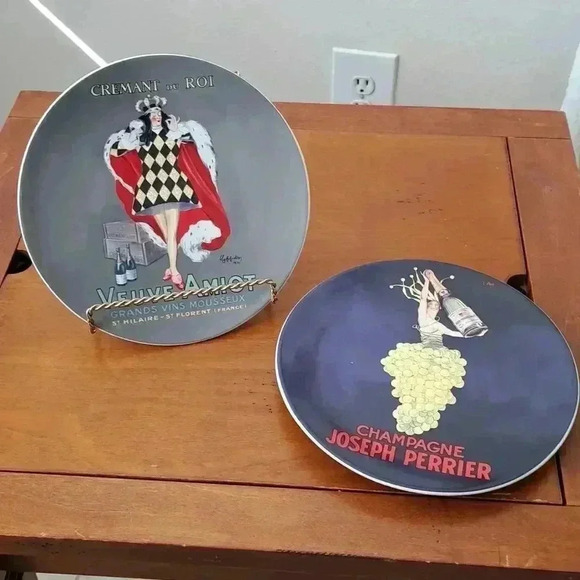 𝅺plates POTTERY BARN BUBBLY FOR FOOD OR WALL DECORATION VINTAGE LUXURY - Picture 6 of 7